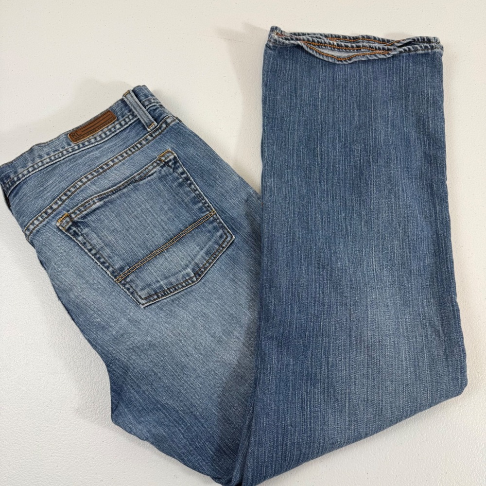 Polo Jeans Co Ralph Lauren Kelly Medium Wash Straight Leg Size 16/30 Stretch